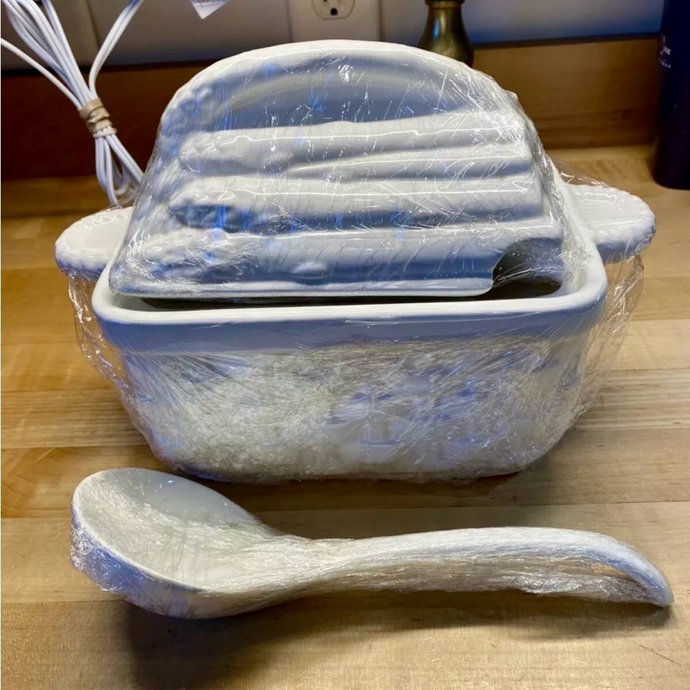 Vintage Vintage Himark Gourmet Kitchen Soup Tureen Asparagus Ironstone Ladle.